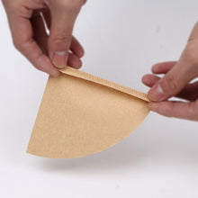 Load image into Gallery viewer, 50Pcs V60 Coffee Filter
